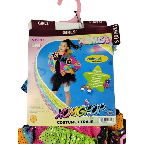 Rubies Girls S (6/6X) Jojo Siwa XOMGPOP Halloween Costume - Picture 2 of 8